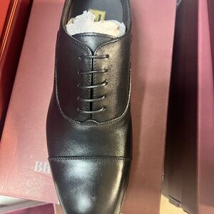 BRUNO MAGLI Adriano Oxford Cap Toe Leather Dress Shoes Black Men's Size 9.5